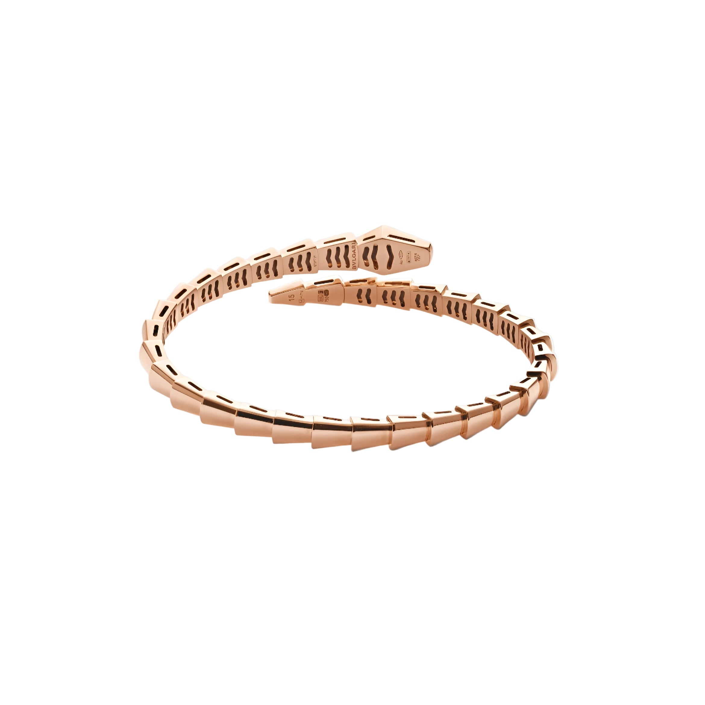 14ct Rose Gold Serpenti Bracelet