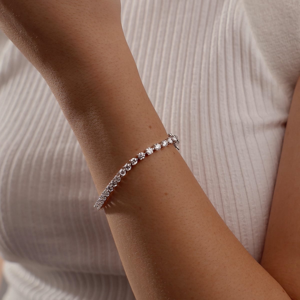 14ct Gold Tennis Bracelet